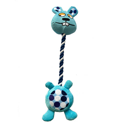 Cartoon face bear rabbit chicken Chew dog toy